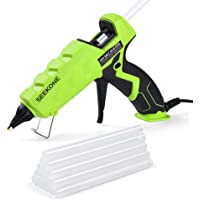 SEEKONE Pistola de Silicona 60-100W con 20 PCS Barras de Pegamento Pistola de pegamento Kit Pistolas Encolar para…